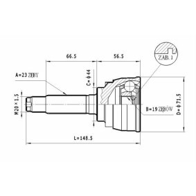 Comprar Juego de articulación, árbol de transmisión de STATIM C.003 a bajo precio de 32,62 €