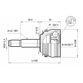 Comprar Juego de articulación, árbol de transmisión de STATIM C.140 a bajo precio de 26,10 €