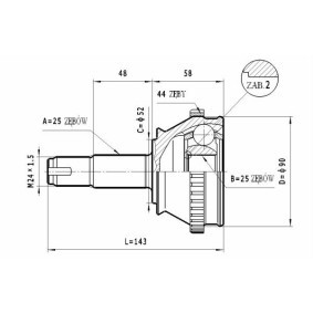 Comprar Juego de articulación, árbol de transmisión de STATIM C.158 a bajo precio de 11,21 €