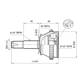 Automatikgetriebe, Ölfilter des Herstellers STATIM - Originalware Artikelnummer: C.162