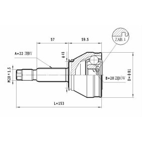 Comprar Juego de articulación, árbol de transmisión de STATIM C.174 a bajo precio de 24,41 €