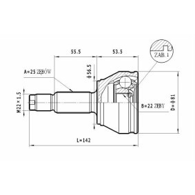 Comprar Juego de articulación, árbol de transmisión de STATIM C.202 a bajo precio de 23,57 €