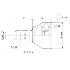 Comprar Juego de articulación, árbol de transmisión de STATIM C.243 a bajo precio de 25,81 €