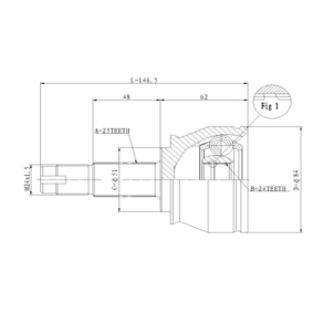 Comprar Juego de articulación, árbol de transmisión de STATIM C.326 a bajo precio de 24,16 €