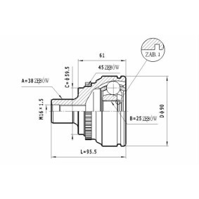 Comprar Juego de articulación, árbol de transmisión de STATIM C.336 a bajo precio de 31,76 €
