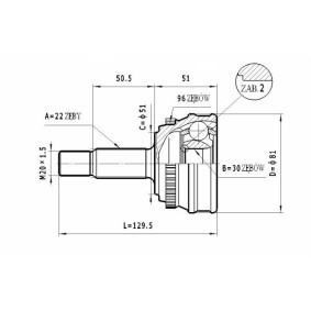 Comprar Juego de articulación, árbol de transmisión de STATIM C.341 a bajo precio de 11,21 €