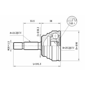 Comprar Juego de articulación, árbol de transmisión de STATIM C.346 a bajo precio de 22,79 €
