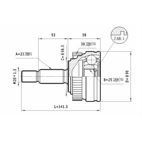Comprar Juego de articulación, árbol de transmisión de STATIM C.357 a bajo precio de 37,60 €