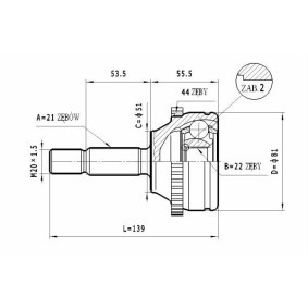 Comprar Juego de articulación, árbol de transmisión de STATIM C.362 a bajo precio de 29,84 €