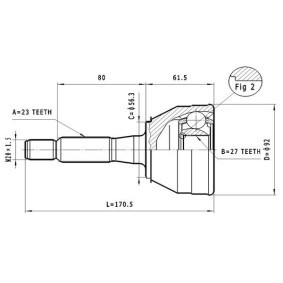Comprar Juego de articulación, árbol de transmisión de STATIM C.370 a bajo precio de 31,07 €