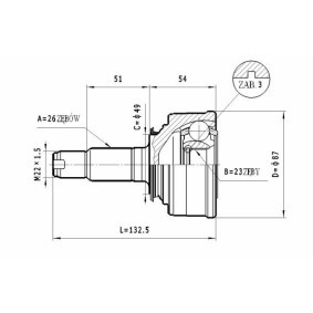 Comprar Juego de articulación, árbol de transmisión de STATIM C.440 a bajo precio de 11,21 €
