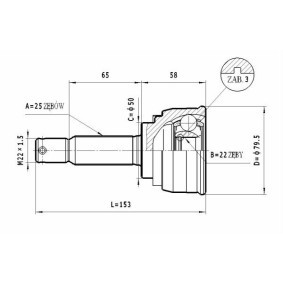 Comprar Juego de articulación, árbol de transmisión de STATIM C.453 a bajo precio de 26,61 €