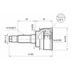 Comprar Juego de articulación, árbol de transmisión de STATIM C.467 a bajo precio de 26,35 €