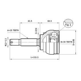 Comprar Juego de articulación, árbol de transmisión de STATIM C.625 a bajo precio de 28,17 €