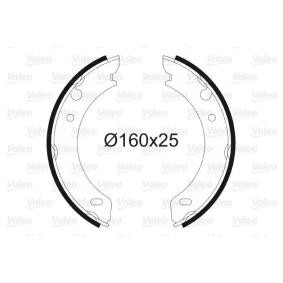 Comprar Zapata de freno de mano de VALEO 562727 a bajo precio de 35,89 €