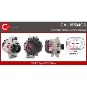 RENAULT Lichtmaschine von CASCO