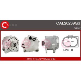 Lichtmaschine von CASCO CAL10606AS