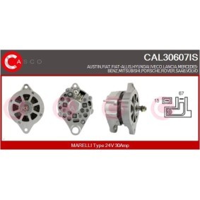 RENAULT Lichtmaschine von CASCO