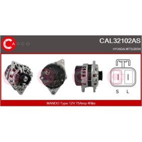 RENAULT Lichtmaschine von CASCO