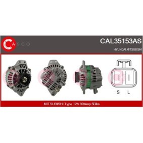 Kjøp Dynamo av CASCO CAL15287AS til den lave prisen 3755,26 NOK