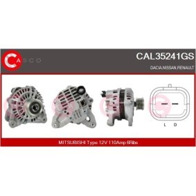 Köp Generator av CASCO CAL15392GS till det låga priset 3844,37 kr