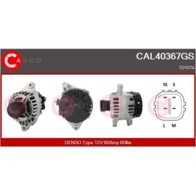 Lichtmaschine CAL25106AS DAIMLER 2.8 - 5.3 von CASCO