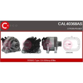 Lichtmaschine von CASCO CAL25106GS