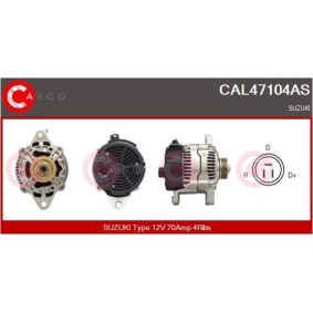 Lichtmaschine von CASCO CAL35253AS