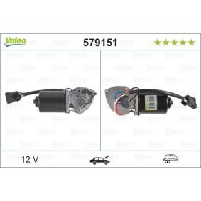Köp Vindrutetorkarmotor av VALEO 579151 till det låga priset 6797,49 kr
