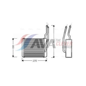 Köp Kondensor, klimatanläggning av AVA COOLING SYSTEMS CN5248D till det låga priset 1224,44 kr