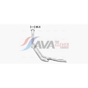 CITROËN Klimakondensator von AVA COOLING SYSTEMS