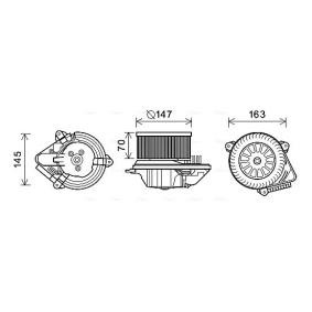 Achetez des Moteur électrique, pulseur d'air d'habitacle AVA COOLING SYSTEMS CN8293 à prix pour 190,35 €