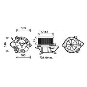 Gebläsemotor CN8508 von AVA COOLING SYSTEMS günstig für 143,01 € online kaufen