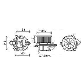 Gebläsemotor CN8510 von AVA COOLING SYSTEMS günstig für 160,49 € online kaufen