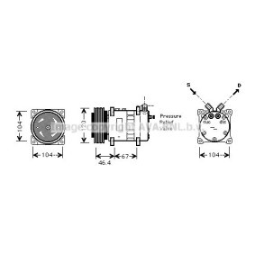 Acquista Compressore aria condizionata da PRASCO CNK210 a buon mercato per soli 1028,69 €