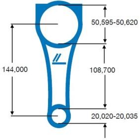 Pleuel von IPSA für A4 Avant (8D5, B5) günstig online kaufen