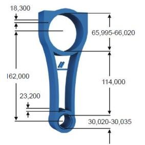 Köp Vevstake av IPSA CO003500 till det låga priset 1583,71 kr