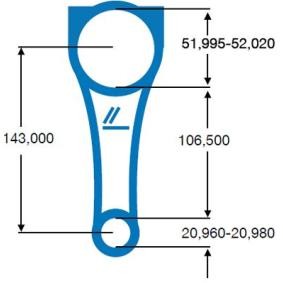 Köp Vevstake av IPSA CO003700 till det låga priset 773,64 kr