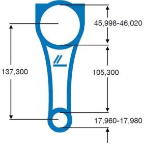 Köp Vevstake av IPSA CO004600 till det låga priset 993,44 kr