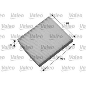 Køb Pollenfilter af VALEO 698869 til den lave pris 67,45 DKK