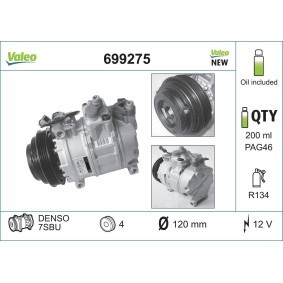Acquista Compressore aria condizionata da VALEO 699275 a buon mercato per soli 291,88 €