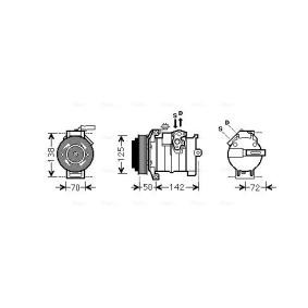 Klimakompressor CRAK129 von AVA COOLING SYSTEMS günstig für 662,17 € online kaufen