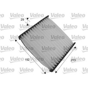 Köp Kupéfilter av VALEO 715550 till det låga priset 273,41 kr