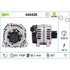 Köp Startmotor av VALEO 726033 till det låga priset 2145,72 kr
