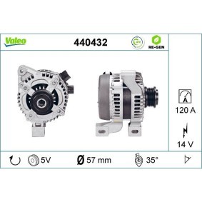 Köp Startmotor av VALEO 726043 till det låga priset 4462,29 kr