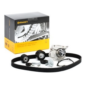 RENAULT Wasserpumpe + Zahnriemensatz von CONTITECH