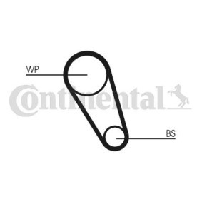 Achetez des Kit de distribution + pompe à eau CONTITECH CT1143WP1 à prix pour 89,59 €