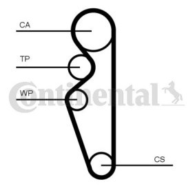 Achetez des Kit de distribution CONTITECH CT1164K1 à prix pour 69,42 €
