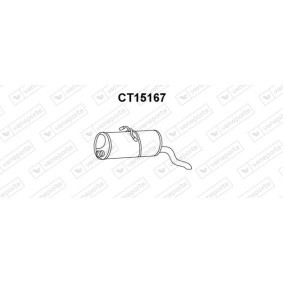 Endschalldämpfer CT15167 von VENEPORTE günstig für 71,55 € online kaufen
