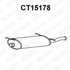 Endschalldämpfer CT15178 von VENEPORTE günstig für 77,08 € online kaufen